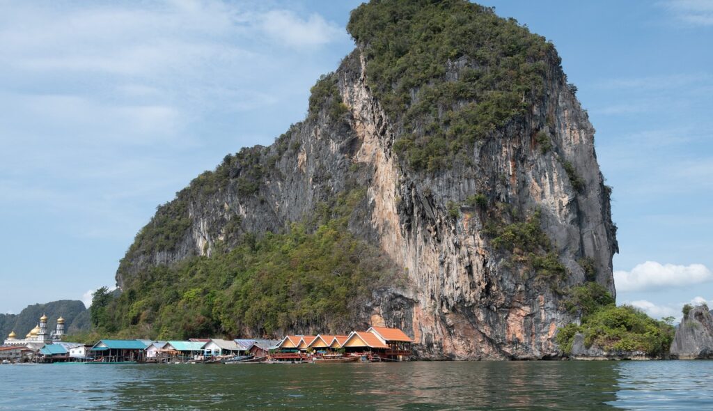 Foreigners exploring property options in Koh Samui with a real estate agent.